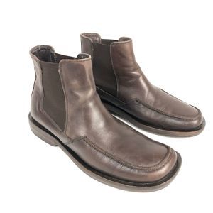 Alfani Men's Ranger Brown Leather Boots 8 US